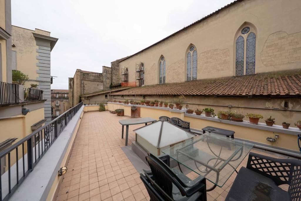 ナポリTerrazza San Domenico By Dimorraアパートメント エクステリア 写真